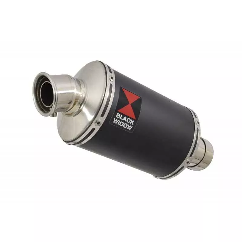 CBF600 S N SA (PC43) 08-13 Ligne complète & Silencieux Ovale Noir En Inox 230mm