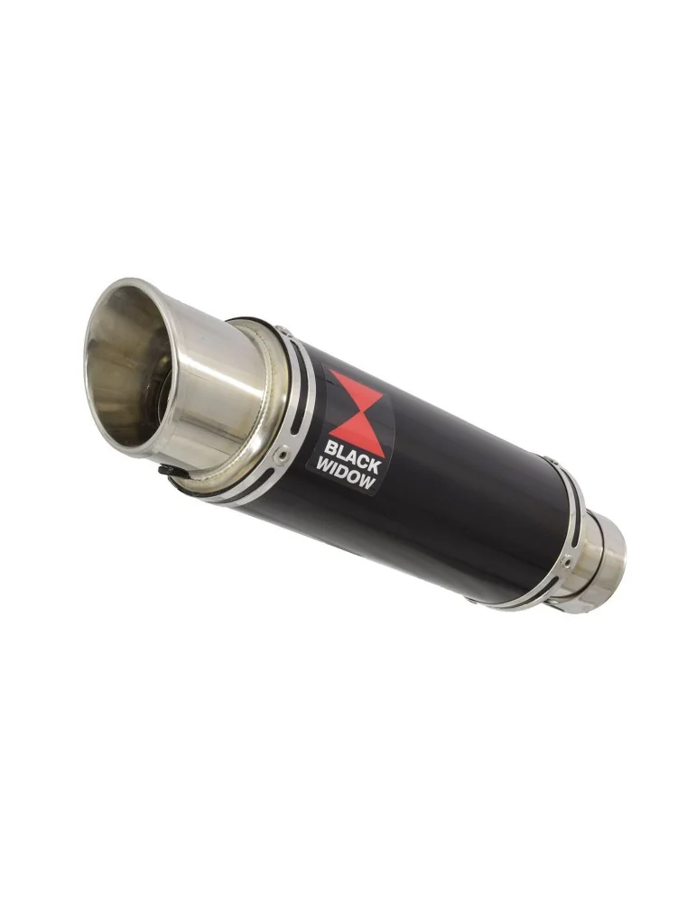 CBF600 S N SA (PC43) 08-13 Ligne complète & Silencieux GP Rond Noir En Inox 230mm