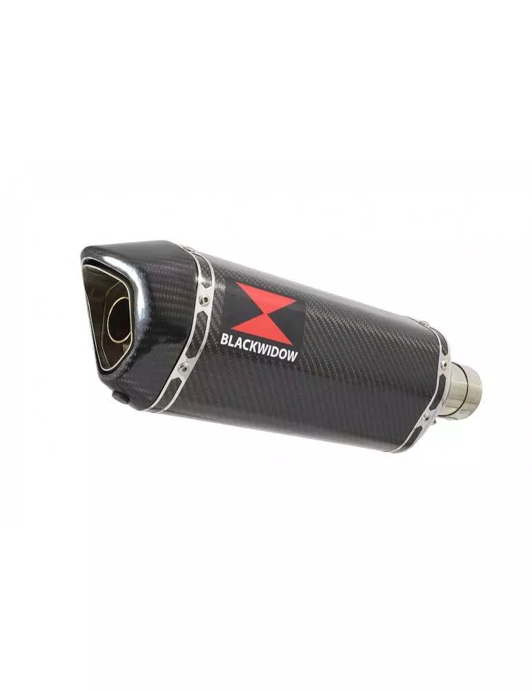 CBF600 S N SA (PC43) 08-13 Tube de raccord et Silencieux Hexagonale En Carbone 300mm