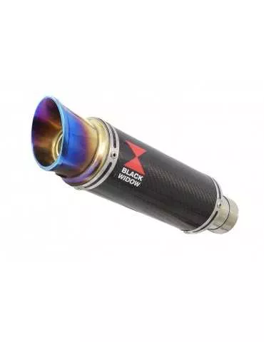 CBF 600 S N 2004 - 2007 (PC38) Ligne complète Silencieux GP Rond En Carbone + canule Anodisé 230mm