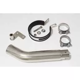 CB600 (PC41) Hornet 07-13 Silencieux & tube de raccord et Silencieux Rond En Inox 400mm