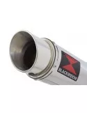 CB600 (PC41) Hornet 07-13 Silencieux & tube de raccord  Et Silencieux Rond GP Style En Inox 360mm