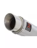 CB600 (PC41) Hornet 07-13 Silencieux & tube de raccord  Et Silencieux Rond GP Style En Inox 350mm