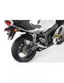 ZXR750 ZXR 750 J K L M 91-95 Ligne complète & Silencieux Rond GP Style Noir En Inox 230mm