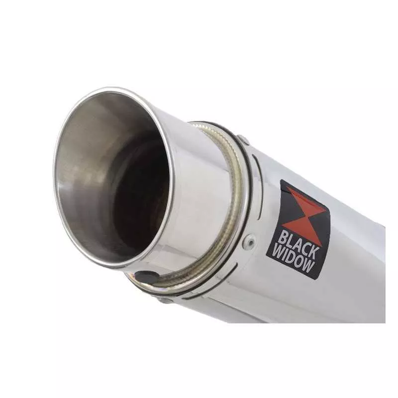 CB600 (PC41) Hornet 07-13 Silencieux & tube de raccord  Et Silencieux Rond GP Style En Inox 230mm