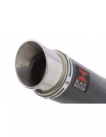 CB600 (PC41) Hornet 07-13 Silencieux & tube de raccord  Et Silencieux Rond En Carbone 200mm