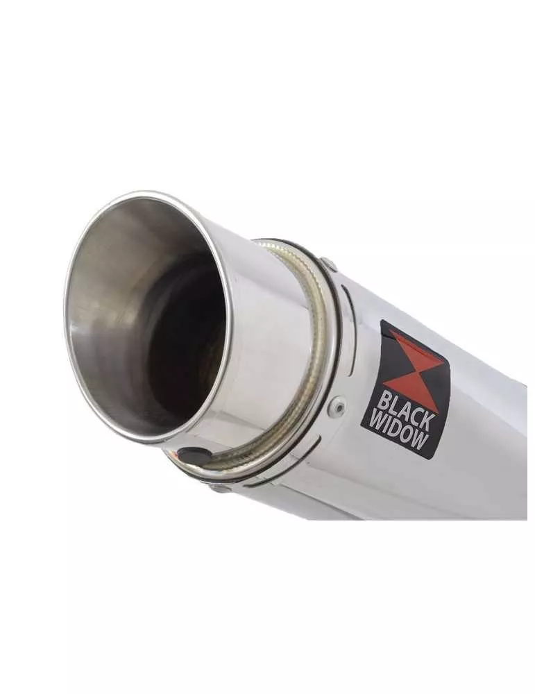 CB600 (PC41) Hornet 07-13 Silencieux & tube de raccord &  Et Silencieux  Rond En Inox 200mm