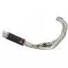 MT09 MT-09 2013-2021  Low Level De-cat Exhaust System with 230mm Round GP Style Carbon Fibre Silencer + Titanium Tips