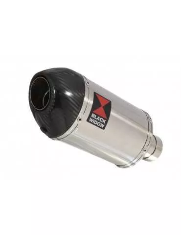 ZX-11 ZX11 4-1 Ligne complète & Silencieux Ovale En Inox + Canule en Carbone 200mm