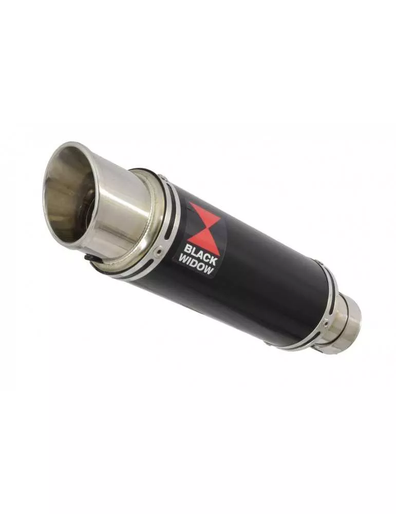ZX-11 ZX11 4-1 Ligne complète & Silencieux Rond GP style Noir En Inox 230mm