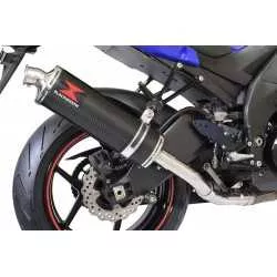ZX6R ZX-6R 2009/2016 Decata  / kit Tube de raccord &  Silencieux En Carbone 400mm