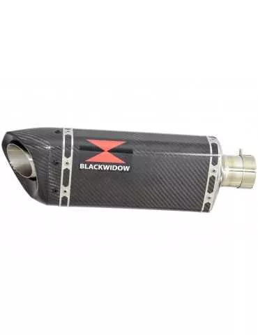 ZX-11 ZX11 4-1 Ligne complète & Silencieux tri-ovale En Carbone 250mm