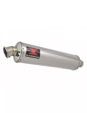 ZX6R ZX-6R 636 2013/2020 Tube de raccord & Silencieux Rond en Inox 400mm