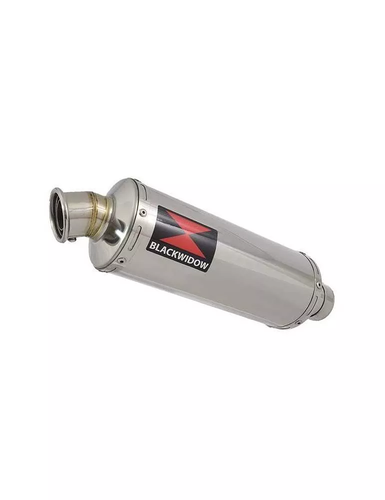 ZX6R ZX-6R 636 2013/2020 Tube de raccord & Silencieux Rond en Inox 300mm