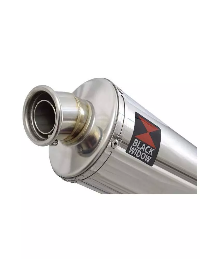 ZX6R ZX-6R 636 2013/2020 Tube de raccord & Silencieux Ovale En Inox 230mm