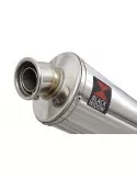 ZX6R ZX-6R 636 2013/2020 Tube de raccord & Silencieux Ovale En Inox 230mm