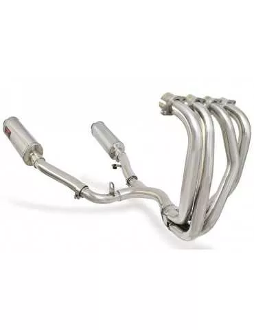 ZX-11 ZX11 4-2 Ligne complète & Silencieux Ovale En Inox 300mm