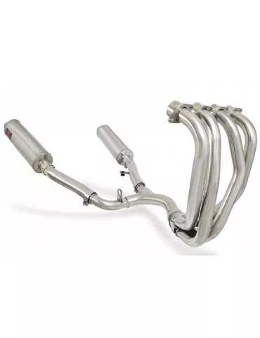 ZX-11 ZX11 4-2 Ligne complète & Silencieux Rond En Inox 450mm