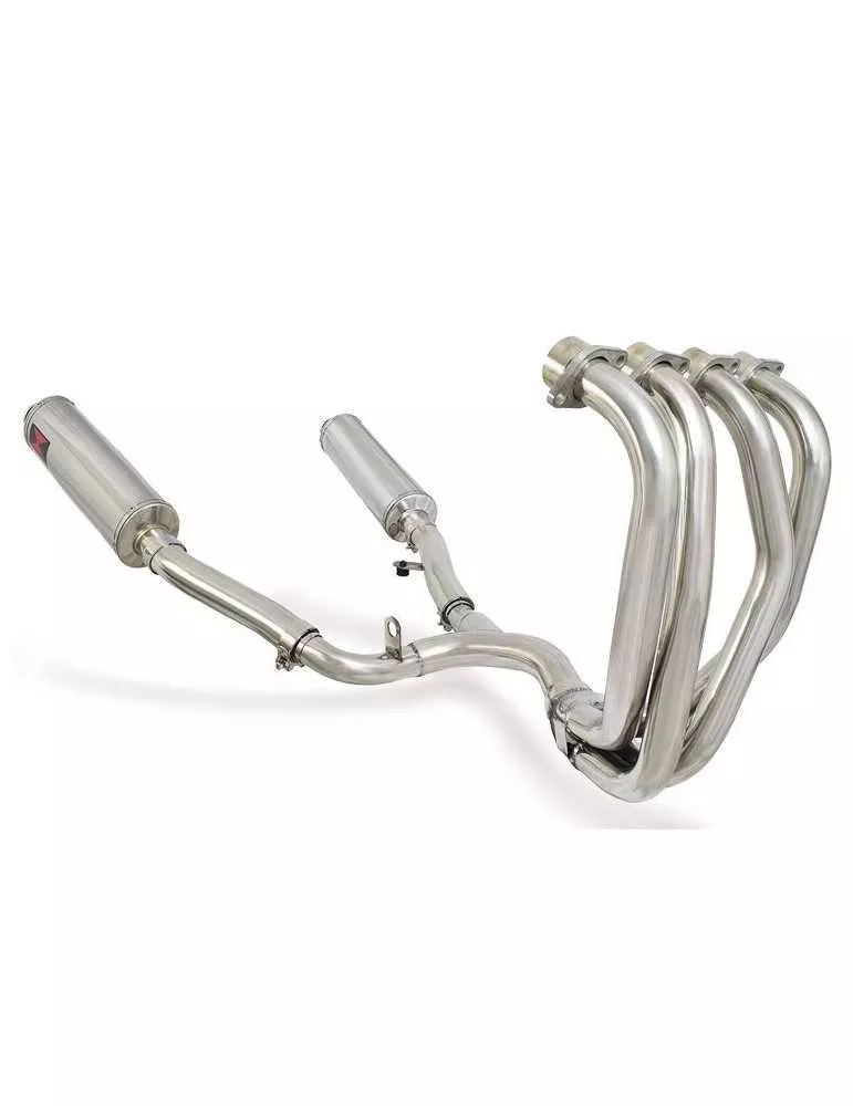 ZX-11 ZX11 4-2 Ligne complète & Silencieux Rond En Inox 450mm