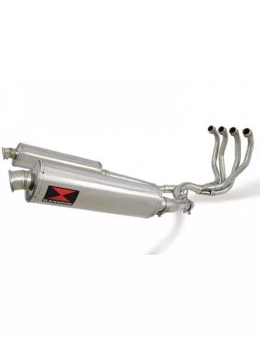 ZX-11 ZX11 4-2 Ligne complète & Silencieux Rond En Inox 450mm