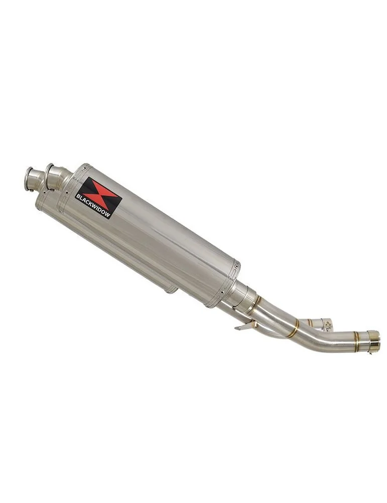 KAWASAKI Z1000 ZR1000A 2003 04 05 06 4-2  Silencieux Ovale Silencieux En Inox 400mm