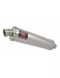 Z750 ZR750 Z750S 04 05 06 Tube de raccord et Silencieux Rond En Inox 400mm