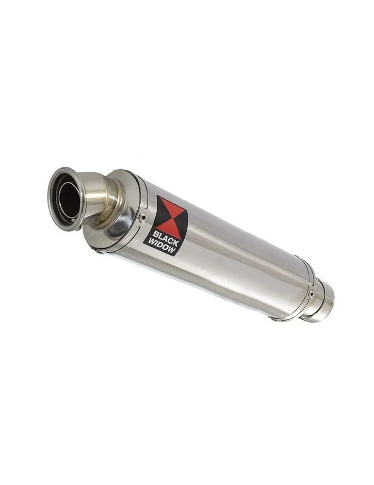Z750 ZR750 Z750S 04 05 06 Tube de raccord et Silencieux Rond En Inox 350mm