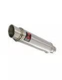 Z750 ZR750 Z750S 04 05 06 Tube de raccord et Silencieux Rond GP Style En Inox 350mm