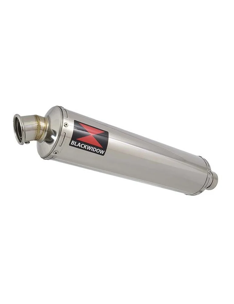 Z750 Z750R Z750L 07-14 Tube de raccord et Silencieux Rond En Inox 450mm
