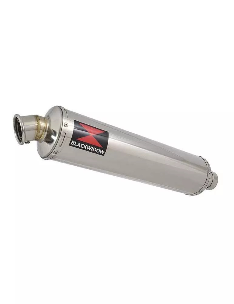 Z750 Z750R Z750L 07-14 Tube de raccord et Silencieux Rond En Inox 450mm