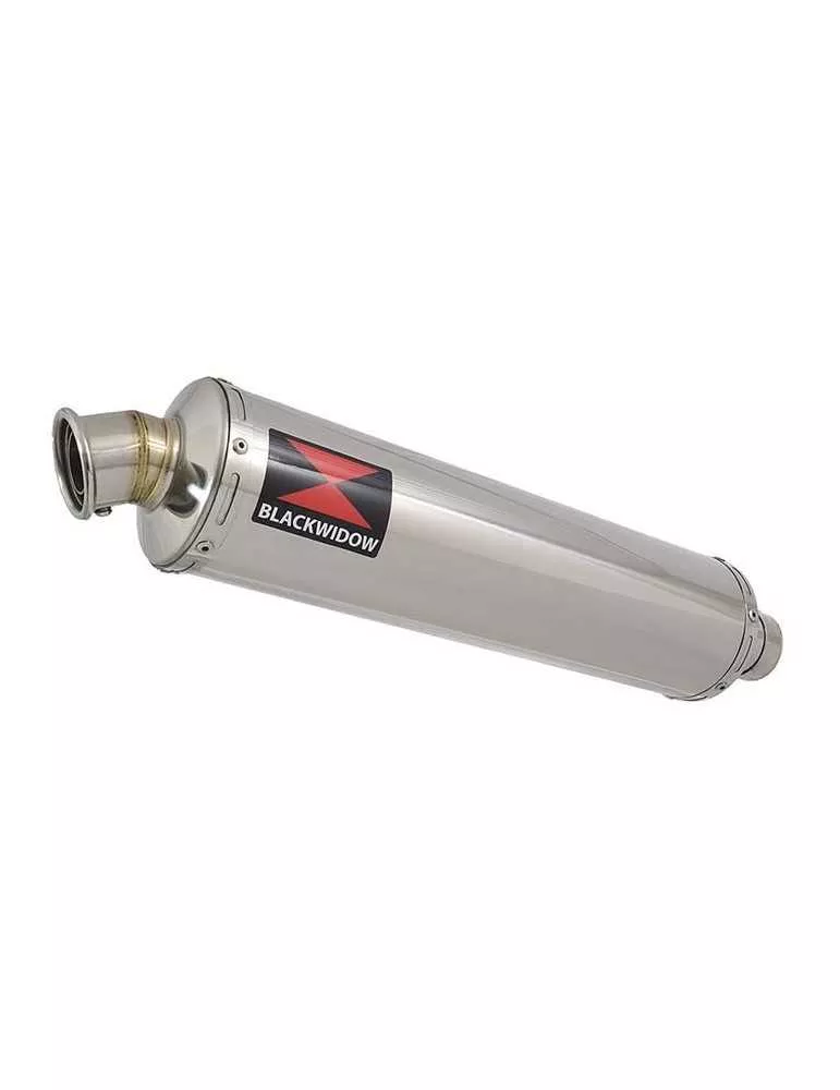 Z750 Z750R Z750L 07-14 Tube de raccord et Silencieux Rond En Inox 400mm