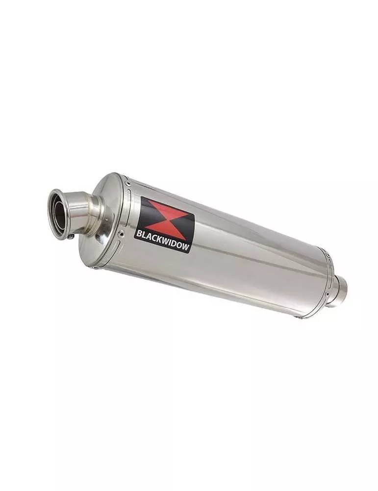 Z750 ZR750 Z750S 04 05 06 Tube de raccord et Silencieux Ovale En Inox 400mm