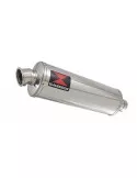 Z750 Z750R Z750L 07-14 Tube de raccord et Silencieux Ovale En Inox 400mm