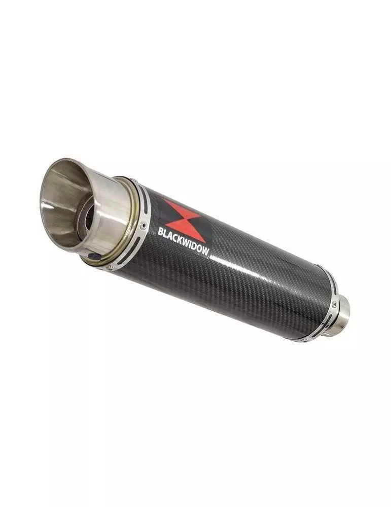 Z750 Z750R Z750L 07-14 Tube de raccord et Silencieux GP Rond En Carbone 360mm