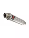 Z750 Z750R Z750L 07-14 Tube de raccord et Silencieux Rond En Inox 350mm