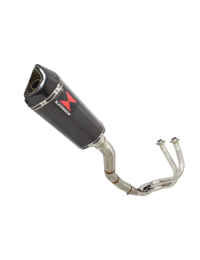 Ninja 650 2017 Decata HIGH Level Ligne complète + Silencieux Hexagonale En Carbone 300mm