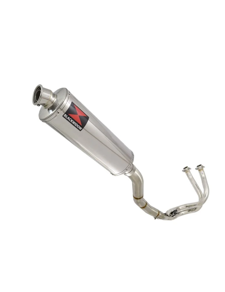 Ninja 650 2017 Decata Passage Haut Ligne complète + Silencieux Ovale en Inox 400mm