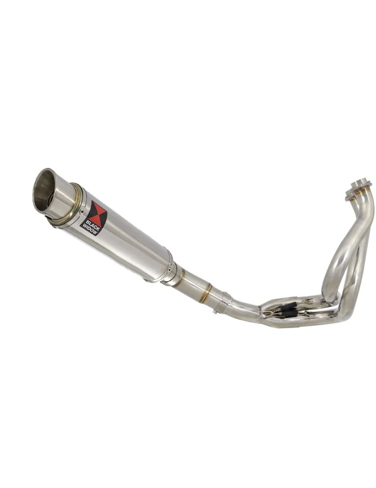 Ninja 650 2017 Decata Passage Bas Ligne complète + Silencieux GP Rond en Inox 350mm