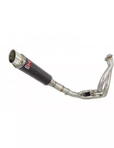 Ninja 650 2017 Decata Passage Bas Ligne complète + Silencieux GP Rond En Carbone 350mm