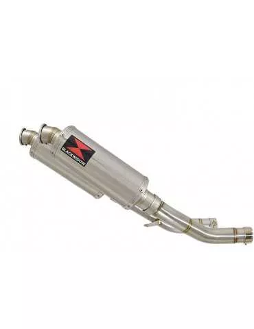 KAWASAKI Z1000 ZR1000A 2003 04 05 06 4-2 Silencieux Rond Silencieux En Inox 300mm