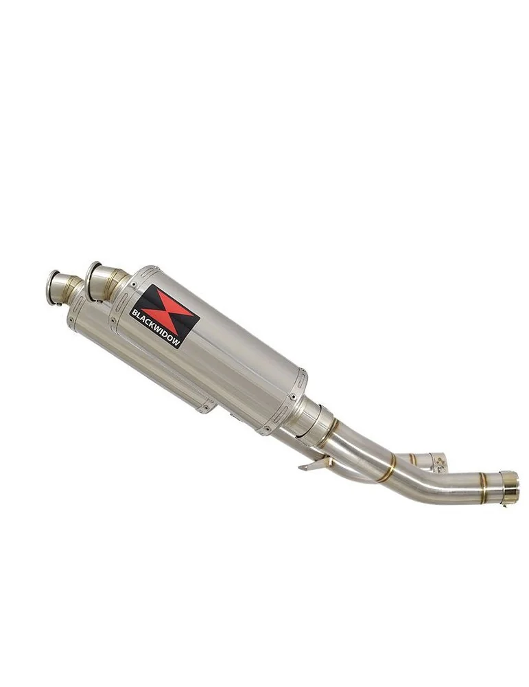 KAWASAKI Z1000 ZR1000A 2003 04 05 06 4-2 Silencieux Rond Silencieux En Inox 300mm