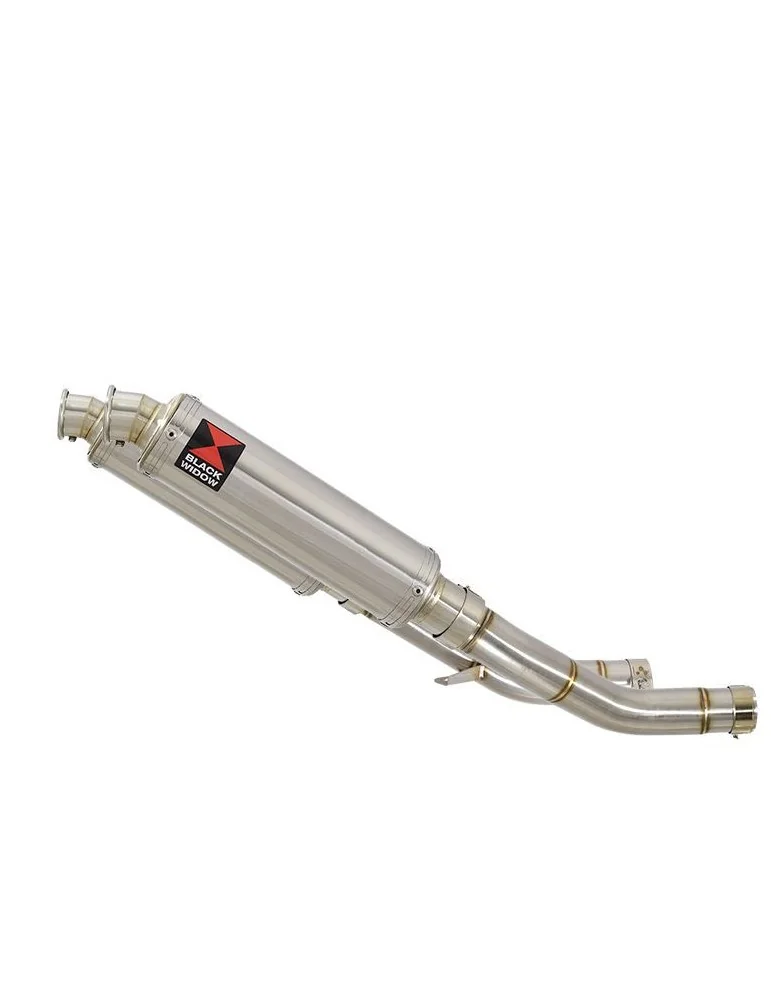 KAWASAKI Z1000 ZR1000A 2003 04 05 06 4-2 Exhaust Silencieuxs Rond Silencieux En Inox 350mm