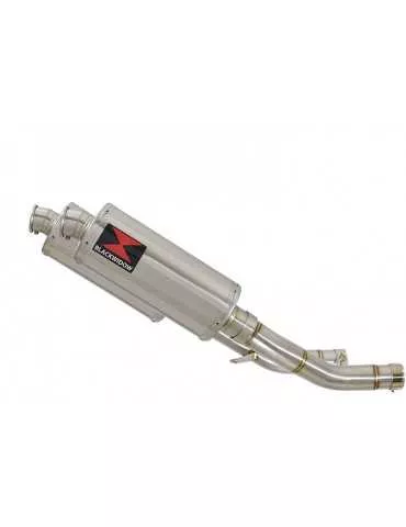 KAWASAKI Z1000 ZR1000A 2003 04 05 06 4-2 Silencieux Ovale Silencieux En Inox 300mm