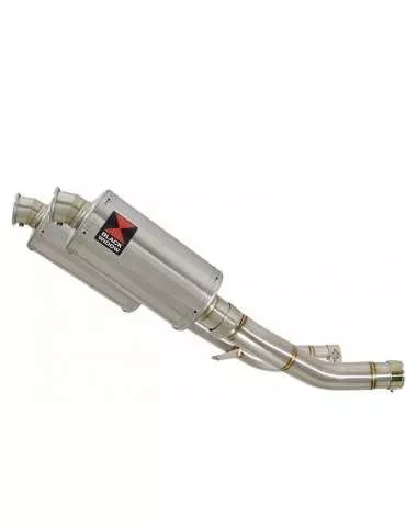 KAWASAKI Z1000 ZR1000A 2003 04 05 06 4-2  Silencieux Ovale Silencieux En Inox 230mm