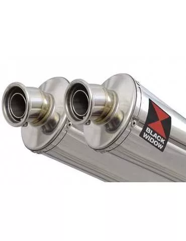 KAWASAKI Z1000 ZR1000A 2003 04 05 06 4-2  Silencieux Ovale Silencieux En Inox 230mm