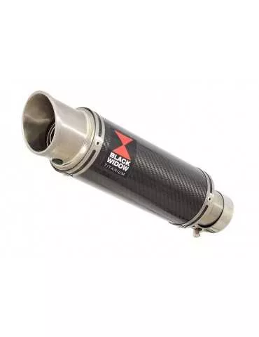 Z750 ZR750 Z750S 04 05 06 Tube de raccord et Silencieux GP Rond En Carbone + Canule en Titane 230mm