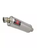 Z750 Z750R Z750L 07-14 Tube de raccord et Silencieux Rond En Inox 300mm