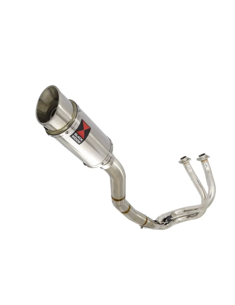 Ninja 650 2017 Decata Passage Haut Ligne complète + Silencieux Rond en Inox 200mm