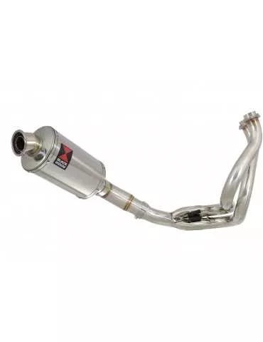 Ninja 650 2017 Decata Passage Bas Ligne complète + Silencieux Ovale en Inox 230mm