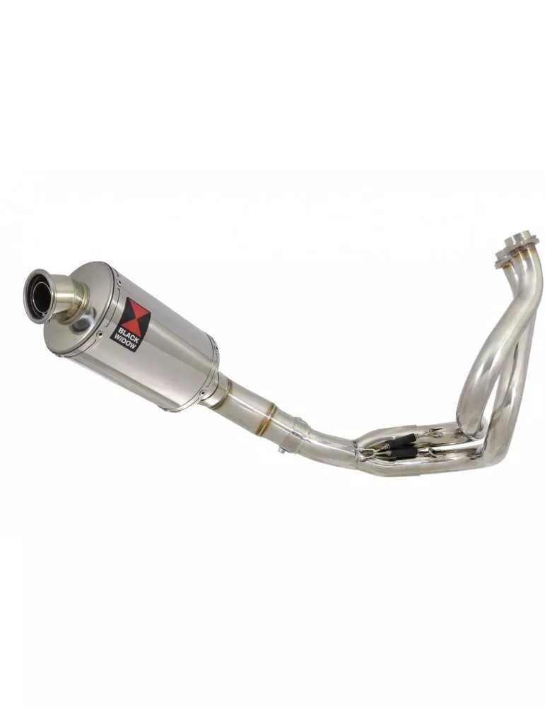 Ninja 650 2017 Decata Passage Bas Ligne complète + Silencieux Ovale en Inox 230mm